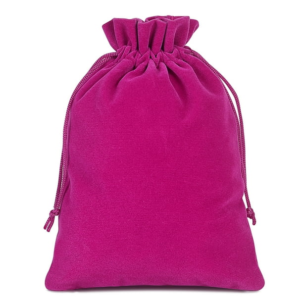 small velvet pouch bag