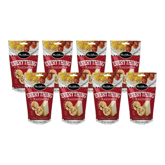 Mrs. Cubbison's Everything Seasoned Cheese Crisps, 1.98 oz (8-Pack)