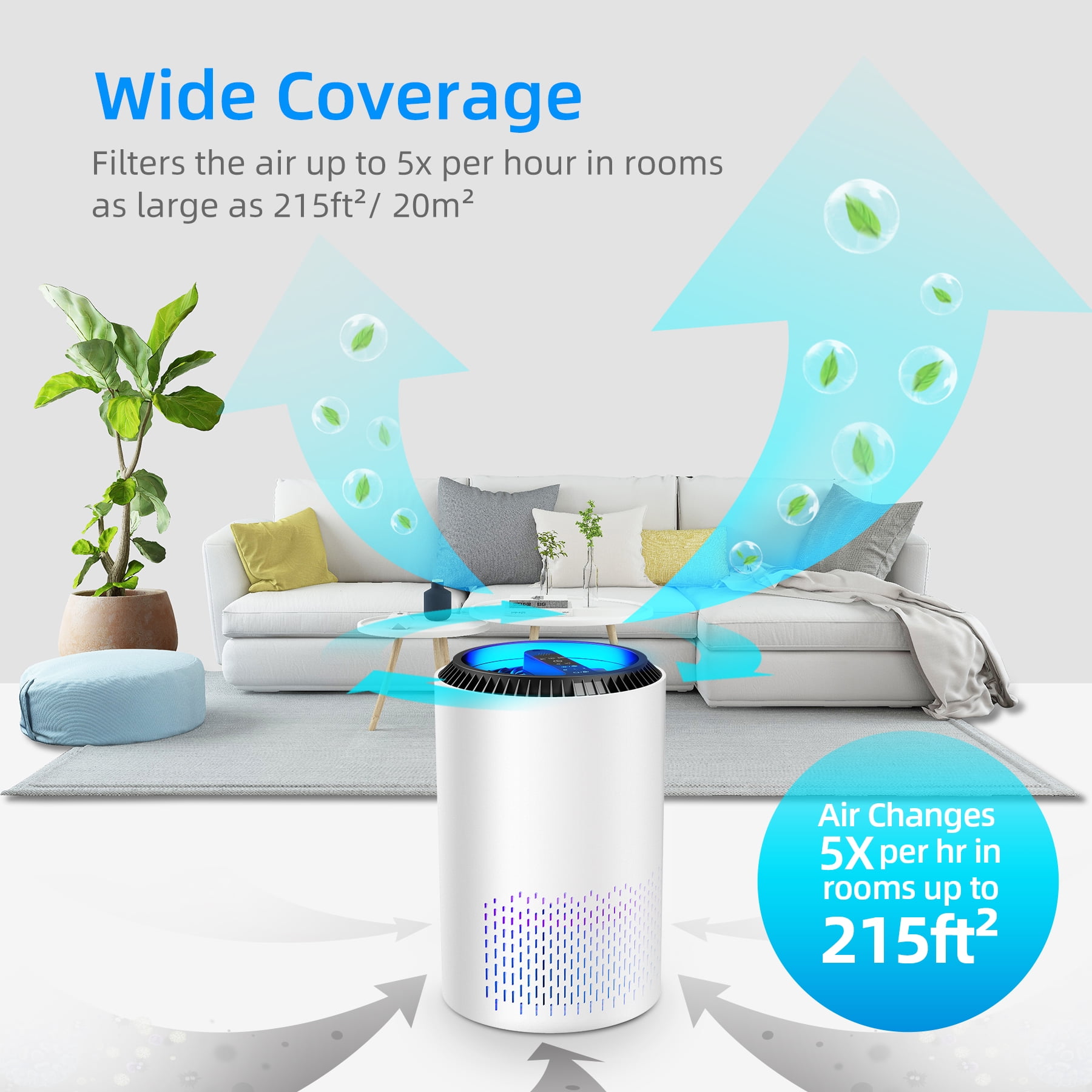 Kloudi hepa air purifier review discount
