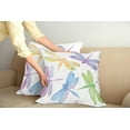thumbnail image 2 of Ambesonne Dragonfly Throw Pillow Cover 2 Pack, Watercolor Winged Bug, 18", Multicolor, 2 of 7