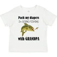 thumbnail image 3 of Inktastic Going Fishing with Grandpa Boys or Girls Toddler T-Shirt, 3 of 5