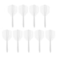 thumbnail image 1 of Unique Bargains Plastic 2BA Integrated Dart Shaft and Flights Replacement, White 9 Pack, 1 of 5