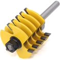 thumbnail image 4 of ShenMo 8mm Shank Professional Finger Joint Router Bit -5 Adjustable Blades 3 Flute for Wood Cutter With 46mm Cutting Diameter for Woodworking Tools, 4 of 5