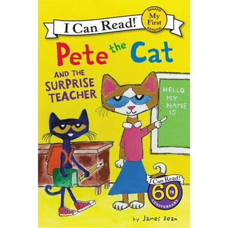 Pete the Cat and the Surprise Teacher (Paperback) (The Best Present For Teacher)