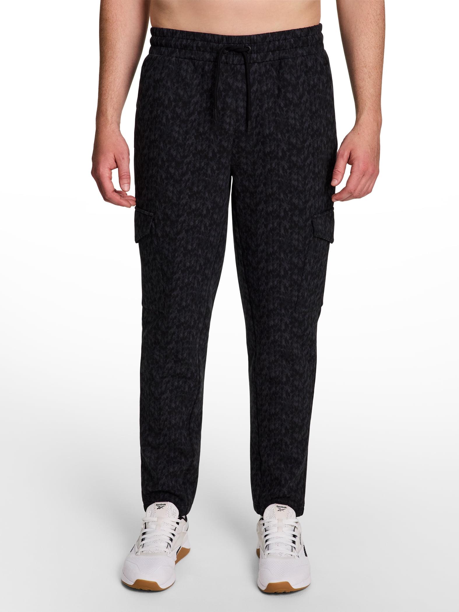 Reebok Men's and Big Men's Unwind Cargo Pants, up to Size 5XL