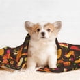 thumbnail image 4 of Disketp Thanksgiving Turkey Dog Blanket/Bed Cover for Dogs and Cats,Puppy Essentials-Large, 4 of 8