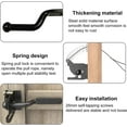 thumbnail image 4 of Reversible Design Gate Latch, Self-Locking Quick Release For Easy Operation, Thicken Steel Construction Offering Superior Durability, Suitable For Various Gates, 4 of 5
