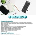 thumbnail image 2 of Batería TREE.NB DXGH8 7.6V 52Wh para laptops Dell, 2 of 7