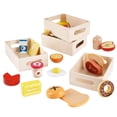 thumbnail image 3 of Food Groups - Wooden Play Food Sets, Pretend Play Kitchen Toys, Toy Food Accessories for Toddlers 1-3, Wood Play Fake Food for 1 2 3 Year Old Boys Girls Birthday Gift, 3 of 7