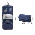 thumbnail image 2 of Toiletry Bag with Hanging Hook, Waterproof Shower Bathroom Hanging Travel Bag for Men Women, Small Multifunctional Makeup Cosmetic Bag, Portable Toiletries Bag Travel Organizer, 2 of 4