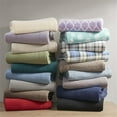 thumbnail image 6 of Pemberly Row Polyester Micro Fleece Solid Sheet Set - Lavender, 6 of 6