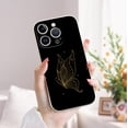 thumbnail image 2 of "Proteja su valioso iPhone15 Pro Max con esta elegante funda plateada mate de doble capa para teléfono", 2 of 4