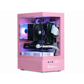 ViprTech Stryker 2.0 Gaming PC - AMD Ryzen 7 (4.4GHz), AMD RX 580 8GB, 32GB DDR4, 1TB SSD, Icon Pink
