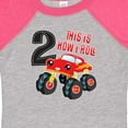 thumbnail image 4 of Inktastic Monster Truck How I Roll 2nd Birthday Boys Baby Bodysuit, 4 of 5