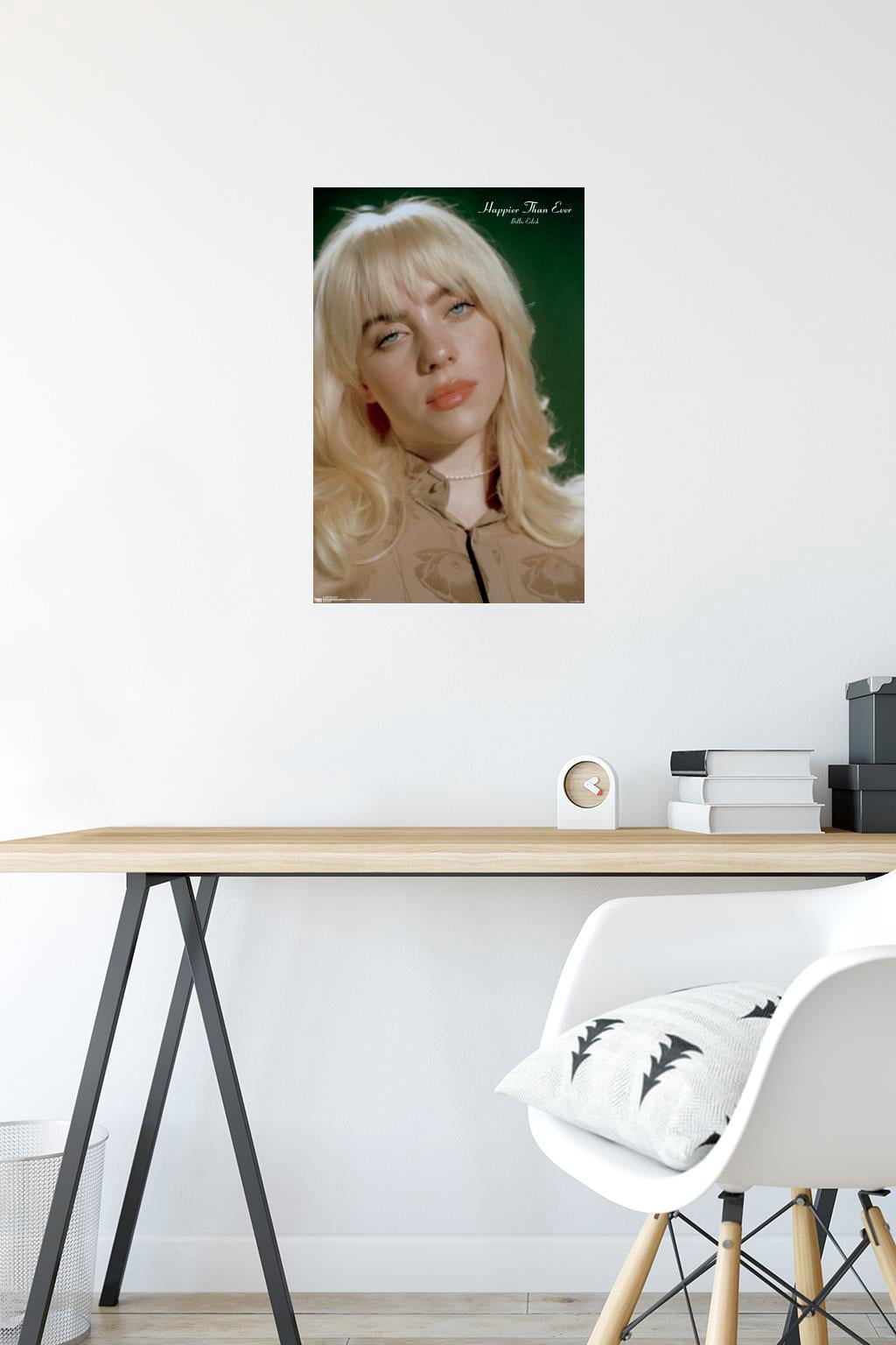 Billie Eilish - Headshot Wall Poster, 14.725" x 22.375"