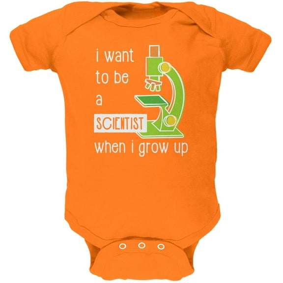 When I Grow Up Scientist Soft Baby One Piece