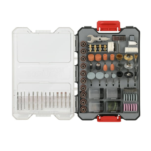 Hyper Tough 200-Piece Universal Rotary Accessory Kit in Click Fit