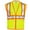 Lime, variant on JORESTECH Hi-Vis Two Tone Safety Vest, ANSI Class 2, VL-04 (Black, XS)