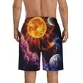 thumbnail image 5 of Bathing Suit Colorful Space Board Shorts Summer Fantasy Planets Stylish Board Short Pants Man DIY Running Fast Dry Beach Trunks, 5 of 5