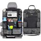 thumbnail image 5 of Organizador para asiento trasero de coche con soporte de mesa para pantalla transparente de 10" y ranuras para USB/auriculares, 9 bolsillos de almacenamiento, protectores de respaldo de asiento,, 5 of 5