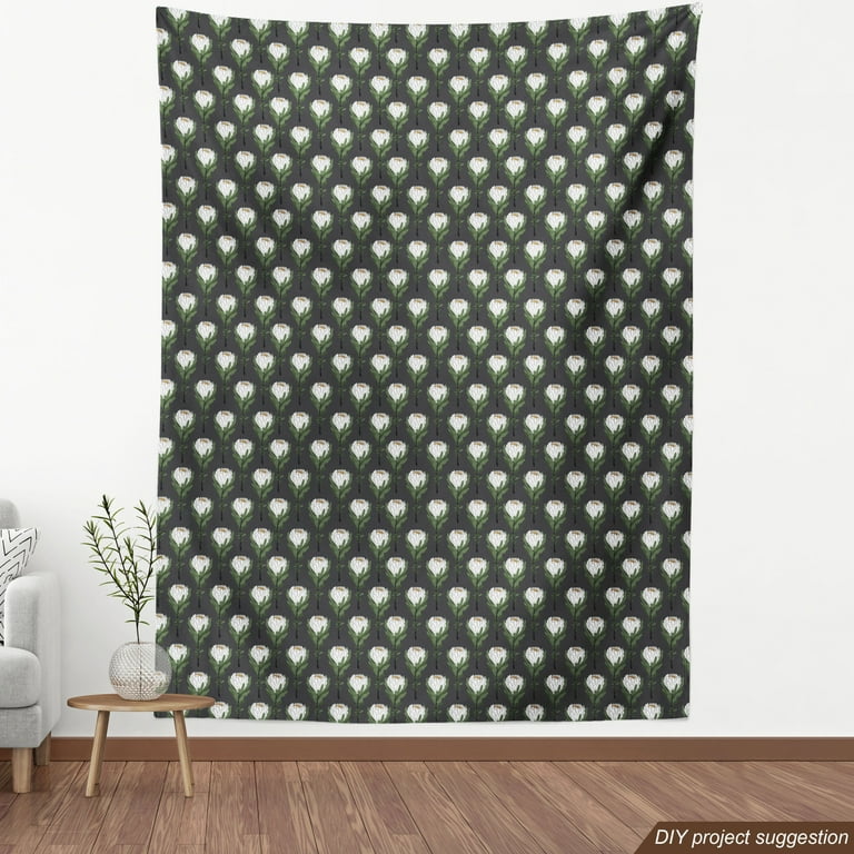 Dark Olive Green Fabric, Wallpaper and Home Decor