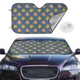 thumbnail image 2 of Balery Cute Turtle Print Car Windshield Sun Shade,Windshield Sunshade for Car Pickup Truck SUV Accessories-Small, 2 of 7