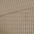 thumbnail image 5 of Comfort Spaces 3-Piece King All-Season Reversible King Micorfiber Mini Bed in a Bag Quilt Set Taupe, 5 of 9