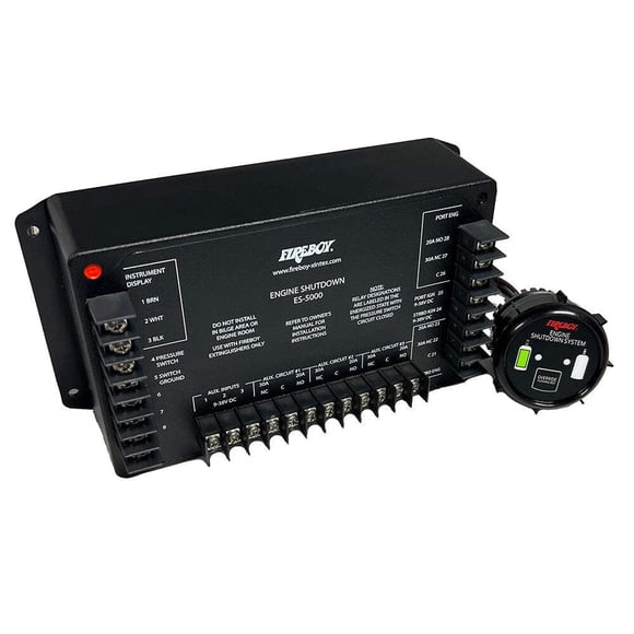 Sistema de parada del motor Fireboy-Xintex 5 con relés de 20 A