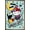 Bronze Framed Version, variant on Hello Kitty: 2024 Witch Night - Witchy Broom Fun Wall Poster, 14.725" x 22.375" Framed