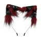 thumbnail image 2 of Diadema con orejas de gato para Halloween, accesorio decorativo de moda para mascaradas Rojo Negro, 2 of 8