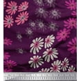 thumbnail image 1 of Soimoi Poly Georgette Fabric Artistic Flower Decor Fabric Printed Yard 52 Inch Wide, 1 of 3