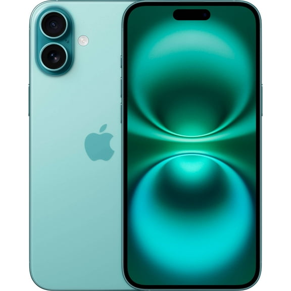 Restored Apple iPhone 16 Plus - Carrier Unlocked - 128 GB Teal (Refurbished)