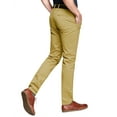 thumbnail image 5 of Matchstick Men’s Slim-Fit Flat Front Tapered Casual Chino Pants, 5 of 10