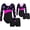 Night Pegasus, variant on Girls 2Pcs Long Sleeve Gymnastics Dance Outfit Leotard with Shorts Biketard Unitard Tracksuit Fairy Navy 12