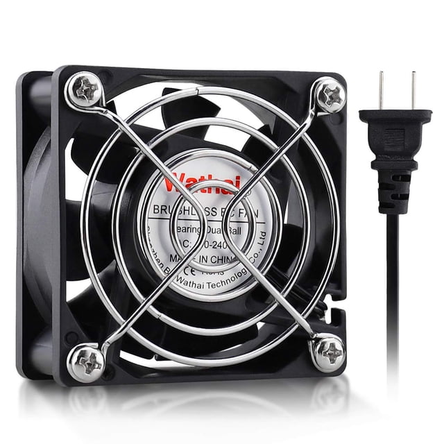 Ventilador de refrigeración Wathai EC sin escobillas 60 mm x 25 mm 110-240 V
