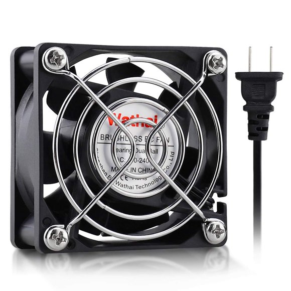 Ventilador de refrigeración Wathai EC sin escobillas 60 mm x 25 mm 110-240 V