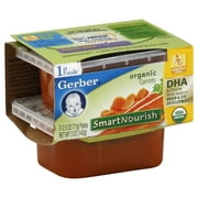 Gerber Gerber 1st Foods SmartNourish Carrots, 2 ea