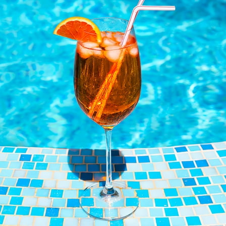 Worgeous 2Pcs Floating Wine Glasses for Bathtub Use Transparent PP 11.8X3.9X3.9In