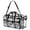Black, variant on Yonrjhukm Large PVC Transparent Makeup Bag with Shoulder Strap, Travel Cosmetic Organizer, Multi-storage Tote for Beauty Accessories, Essential for Home and Travel