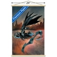 thumbnail image 3 of DC Comics Batman - Batman throwing Batarang Wall Poster with Magnetic Frame, 22.375" x 34", 3 of 5