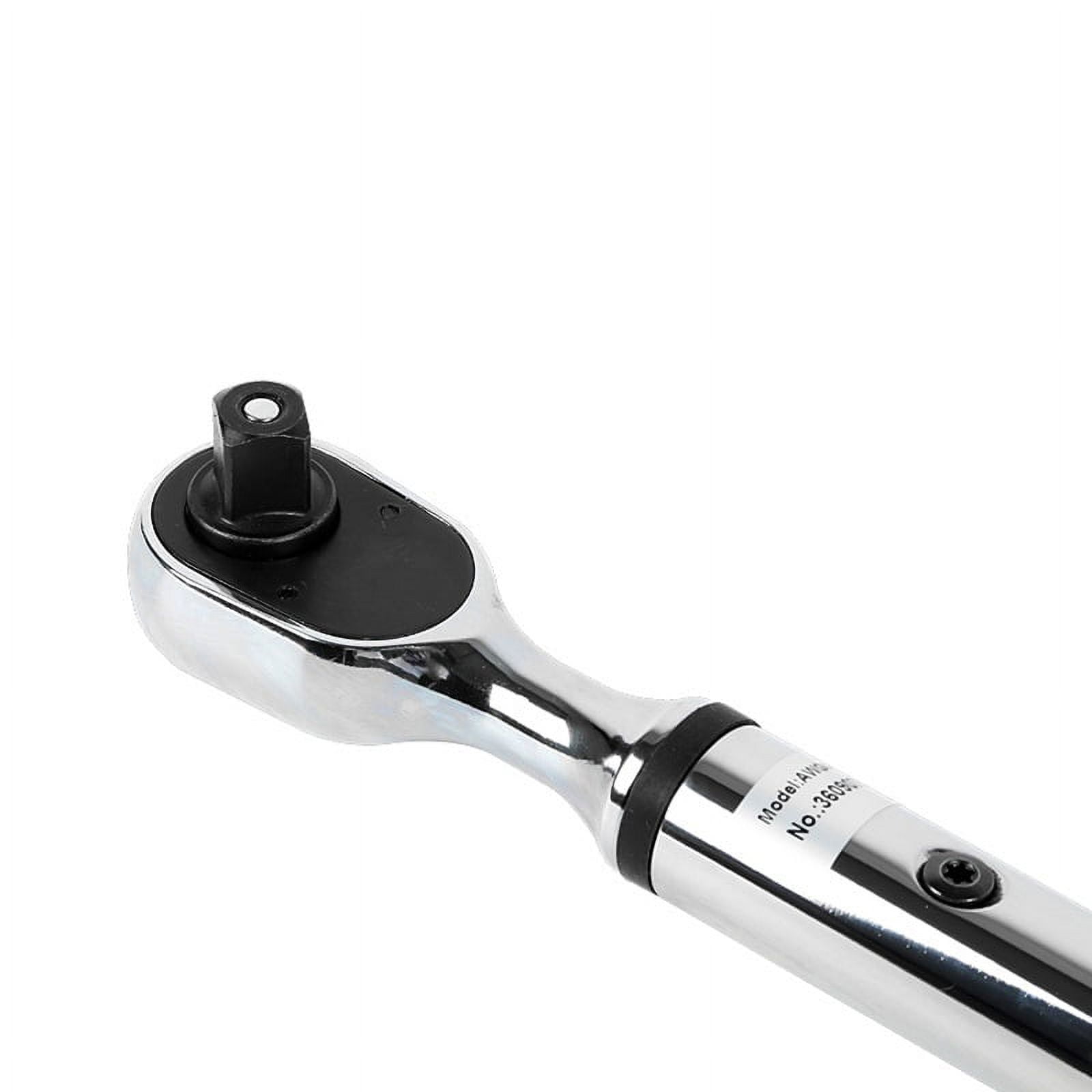 TECHTONGDA 3/8 inch Handheld Digital Torque Wrench High Precision Torque Spanner Data Store Maximum 135N