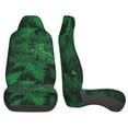 thumbnail image 3 of Sikiie Green Leave Fern Car Seat Protector 2 Pack Car Seat Cushion Mat, Car Seat Covers for SUV, Truck, Van, 3 of 7