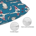 thumbnail image 3 of Vsdgher Festive Dachshund Fun Pillow Cases, Pillow Covers - suit sofa or office-14"x20", 3 of 6