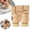 Type B, variant on Hilingoto 2 Pack Bamboo Palm Brush, Scrub Brush for Dishes Pots Pans Kitchen Sink Cleaning