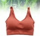 thumbnail image 5 of Sujetadores deportivos para mujer Ropa deportiva elástica y transpirable Ropa interior de fitness para yoga, gimnasio, entrenamiento, fitness (marrón), 5 of 6