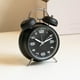 thumbnail image 4 of Reloj Despertador de Doble Campana con luz Nocturna, Gran Esfera de 4 Pulgadas, batería de Reloj Despertador Ruidoso, sin tictac, silencioso, Timbre de Alarma Retro, Unidad de Cuarzo (Negro), 4 of 4