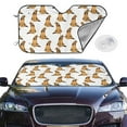 thumbnail image 2 of Kdxio German Shepherd Dog Print Windshield Sun Shade,UV Rays and Sun Heat Protection,Sunshade for Car Windshield,Car Shade Front Windshield - Medium, 2 of 6