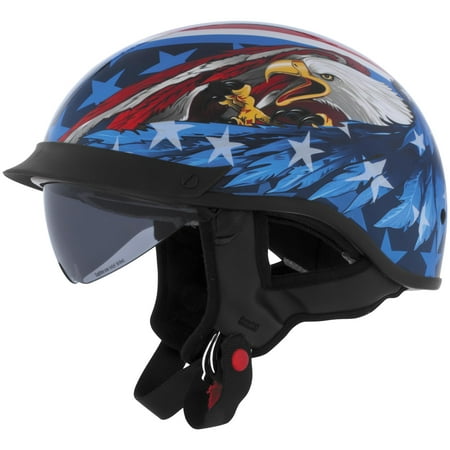 - Cyber Helmet Leathal Threat U-72 Eagle Helmet with Internal Shield