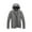Light Gray, variant on Men's Winter Large Size Cotton-padded Jacket with Hooded Slim Fit Lightweight Design for Cold Weather Outings, Daily Casual Wear, and Holiday Season Activities,Navy,M