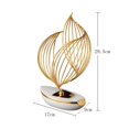Abstract Ceramic Metal Sculpture Modern Home Decoration Living Room